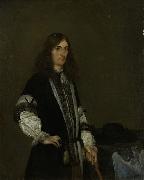 Gerard ter Borch the Younger Portrait of Francois de Vicq oil painting reproduction